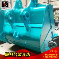 神钢SK140-8挖掘机挖斗订做 0.9方岩石斗 土方斗 斗齿 质量稳定