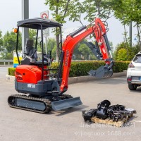 源头厂家小型履带挖掘机 全新迷你挖掘机 多功能小型挖土机小沟机