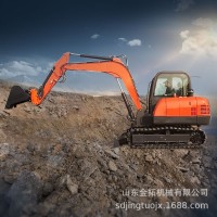 全新60型履带式挖掘机建筑工地破碎挖掘机多功能工程机械60小沟机