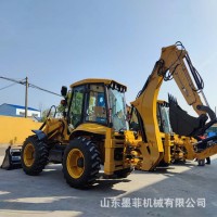 源头厂家直供两头忙挖掘装载一体机 前铲后挖装载机 外贸出口