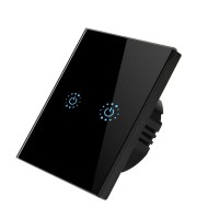 86型2路WIFI智能开关欧规英规手机APP远程控制智能遥控语音开关