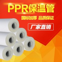 PPR保温管Φ110内管4寸复合一体PVC联塑聚氨酯热水保温 管